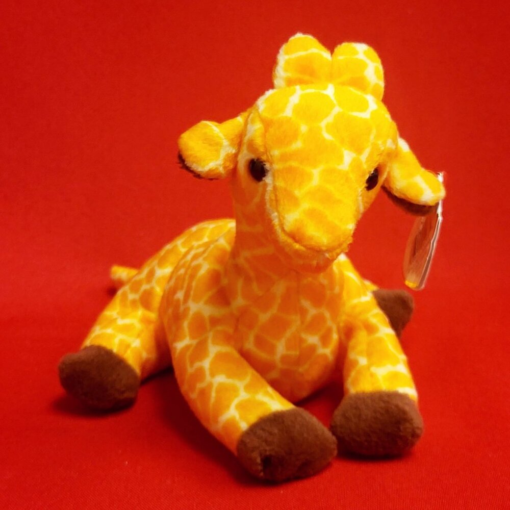 Ty Beanie Babies Twigs The Giraffe 1995 Animal Plush Stuff Toy
